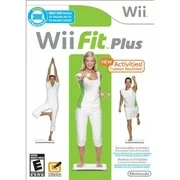Refurbished Wii Fit Plus Game The Balance Board Not Included With Manual And Case