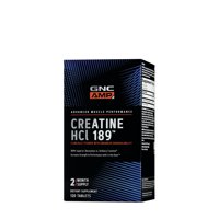 GNC AMP Creatine HCl 189, 120 Tablets, Increases Strength and Performance