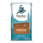 Caribou Coffee Caribou Blend Medium Roast Ground Coffee 12 oz. Stand-Up Bag