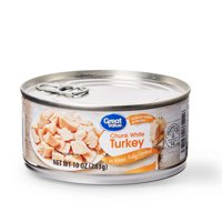 Great Value Chunk White Turkey, 10 oz