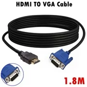 HDMI to VGA Cable 1080P HDMI Male to VGA Male Active Video Adapter Converter Cord