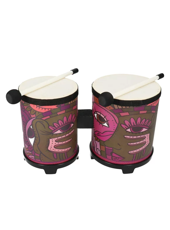 Bango Drum, Wooden Bongos, Not Easy To Fall Off For Beginner Music Lovers