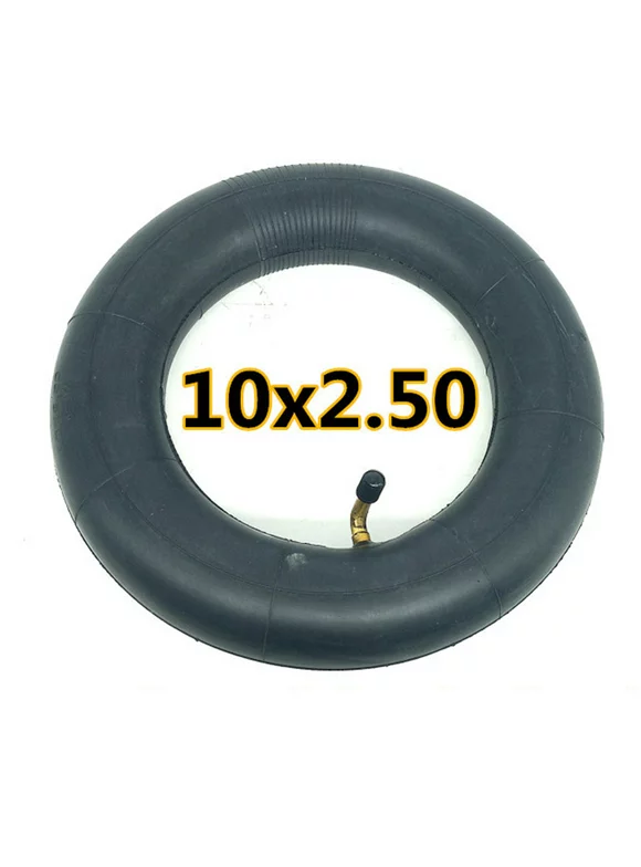 10 Inch Electric Scooter Vacuum Tire / Inner Tube 10X2.50 Black Rubber