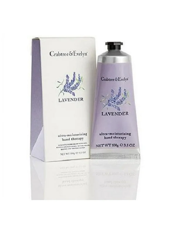 Crabtree & Evelyn Ultra-Moisturising Hand Therapy, Lavender, 3.5 Oz