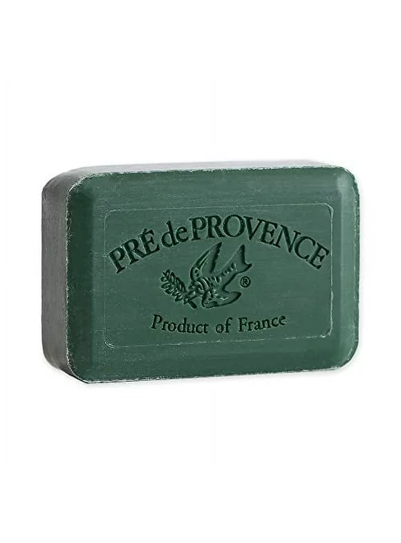 Pre de Provence Artisanal Soap Bar, Enriched with Organic Shea Butter, Natural French Skincare, Quad Milled for Rich Smooth Lather, Noble Fir, 8.8 Ounce (35160NF)