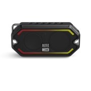 Altec Lansing HydraMini Everything Proof Small Portable Bluetooth Speaker, Black (IMW1000-BLK)