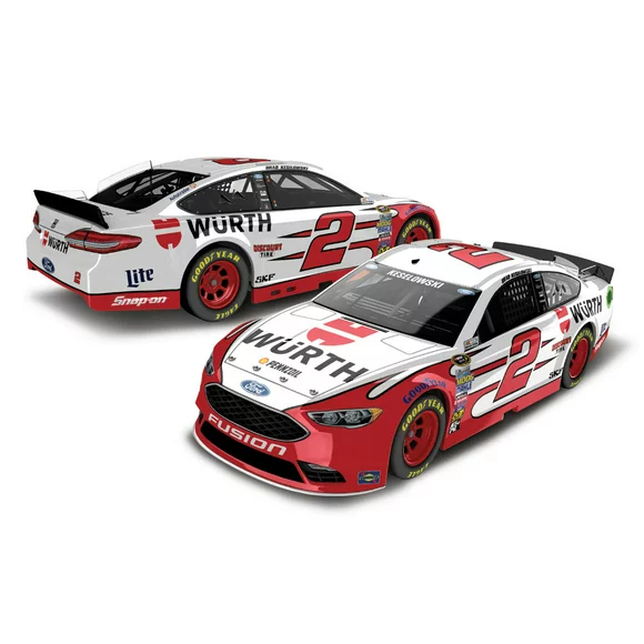 Action Racing Brad Keselowski 2016 #2 Wurth 1:24 NASCAR Sprint Cup Series Platinum Die-Cast Ford Fusion - No Size