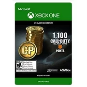 1,100 CALL OF DUTY: BLACK OPS 4 POINTS, Activision, Xbox, [Digital Download]