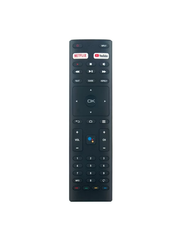 Winflike Voice Replaced Remote Control fit for Konka Android TV  and BLAUPUNKT and JVC  and Dyon Samrt Android TV RM-C3329 32H31A 40H33A 65U55A 75Q75A LT-60MB508  LT-32M590S
