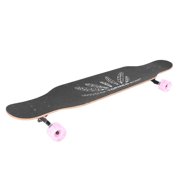 BLUKIDS Drop Through Longboard - 42 Inch Maple Skateboard - Complete Skateboard Cruiser for Cruising, Carving, Free-Style and Downhill