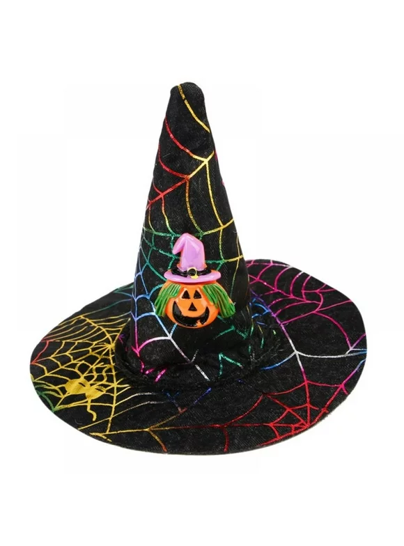 Halloween Pet Hat Witch Hats for Pet Dog Cat Funny Caps Party Cosplay Hats