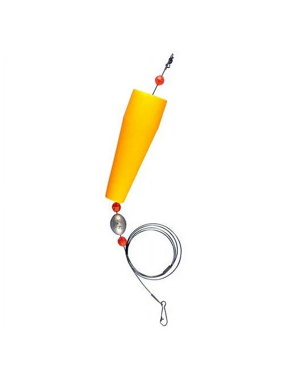 Weighted Popping Float Leader, Orange