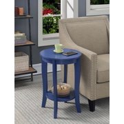 Convenience Concepts American Heritage Round End Table, Multiple Finishes