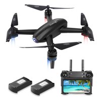 RC Quadcopter Remote Control Drone - ALLCACA RC Drone 6-axis Gyro Quadcopter Optical Flow Positioning Drone with Double 720P HD Cameras, Altitude Hold, Headless Mode and 360 Flip, Black