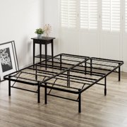 Spa Sensations by Zinus Steel SmartBase Bed Frame Black, Multiple Sizes