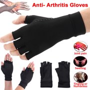 Copper Compression Arthritis Gloves Content Alleviate Rheumatoid Pains Ease Muscle Tension Relieve Carpal Tunnel Aches for All Lifestyles(1 Pair/M)