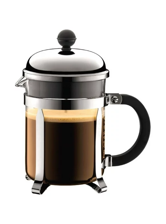 Bodum Chambord Coffee Maker, 4 Cup, 0.5 L, 17 oz Shiny