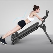 Folding Workout Bench Situp Bench 2 in1 Ab Sit Up Bench 3 Levels Strength Adjustable Slant Board Crunch Board  Ideal for Build Abdominal Machine Home Fitness Equipment