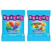 Brachs Sugar Free Gummy Bears & Jelly Fruit Slices 2Ct.