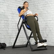 XtremepowerUS Chiropractic Gravity Inversion Therapy Table Fitness, with Cushion
