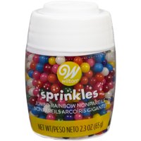 Wilton Rainbow Jumbo Nonpareil Sprinkles, 2.3 oz.