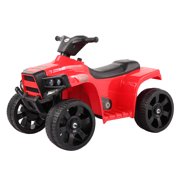 TOBBI Electric Kids Ride on ATV Quad Car 4-Wheel Ride-on Toy Vehicles w/Headlight,Horn for Boys Girls Red