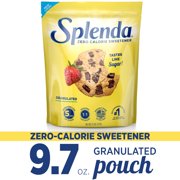 Splenda Zero Calorie Granulated Sweetener, 9.7 oz Resealable Pouch