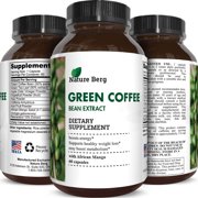 Nature Berg Green Coffee Bean Extract 800mg Weight Loss Antioxidant Appetite Suppressant 60ct