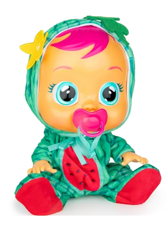 Cry Babies Tutti Frutti 12 inch Doll - Mel with Removable Pajamas