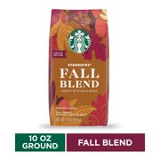 Starbucks Medium Roast Ground Coffee  Fall Blend  100% Arabica  1 bag (10 oz)