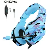 ONIKUMA K1 Stereo Bass Surround Gaming Headset for PS4 Xbox One PC with Mic