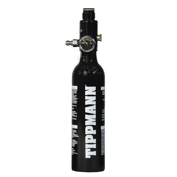 Tippmann 13ci HPA Compressed Air Tank with Pressure Gauge for Paintball and Airguns