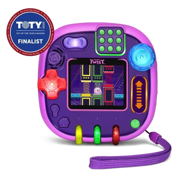 LeapFrog RockIt Twist Handheld Learning Game System, Purple