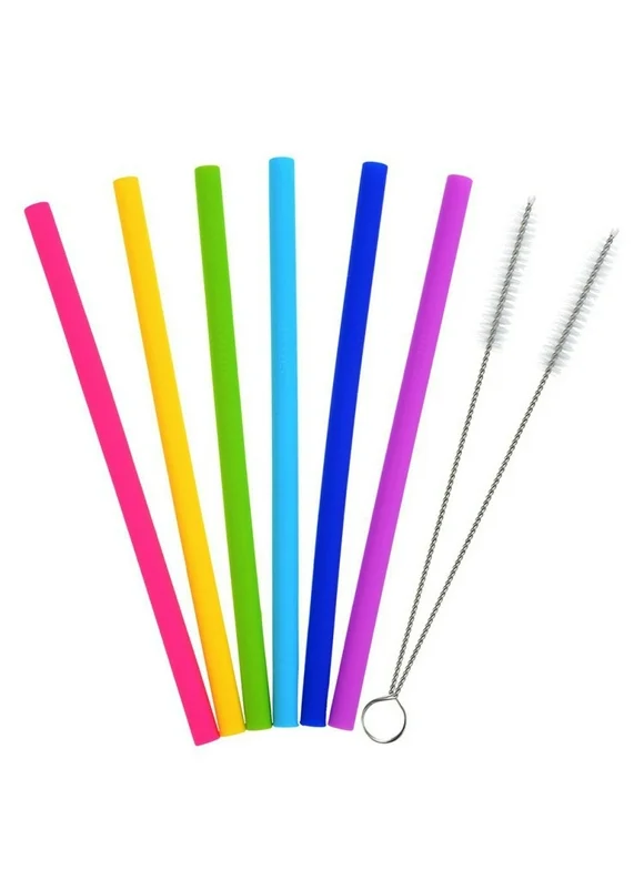 High Borosilicate Glass Straw Heat Resistant Glass Straw Drinking Straws Stirring Straws
