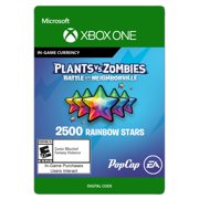 Plants vs. Zombies: Battle for Neighborville: 2500 Rainbow Stars, Electronic Arts, Xbox [Digital Download]