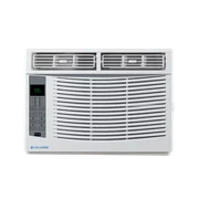 Cool-Living 6,000 BTU 115-Volt Window Air Conditioner with Digital Display and Remote, White