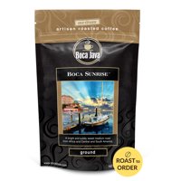 Boca Java Boca Sunrise Ground Coffee, Medium Roast, 8 oz. Bag, 100% Arabica, Roast to Order