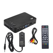 Iuhan Mini Full 1080P HD Multi Media Player TV BOX 3 Outputs HDMI/VGA/AV USB & SD Card