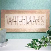 Personalized Family Wall Sign