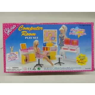 Gloria Computer Room for Doll Furniture