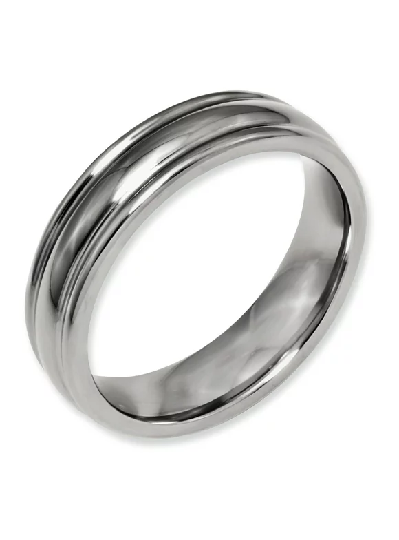 Sterling Silver Rhodium-plated CZ Ring Q-QR6724-8