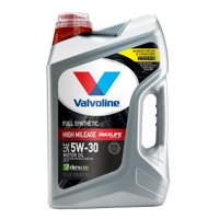 Valvoline Full Synthetic High Mileage with MaxLife Technology SAE 5W-30 Motor Oil 5 QT