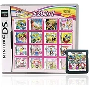 Super Combo Mario video game card 520 in 1 for Nintendo DS