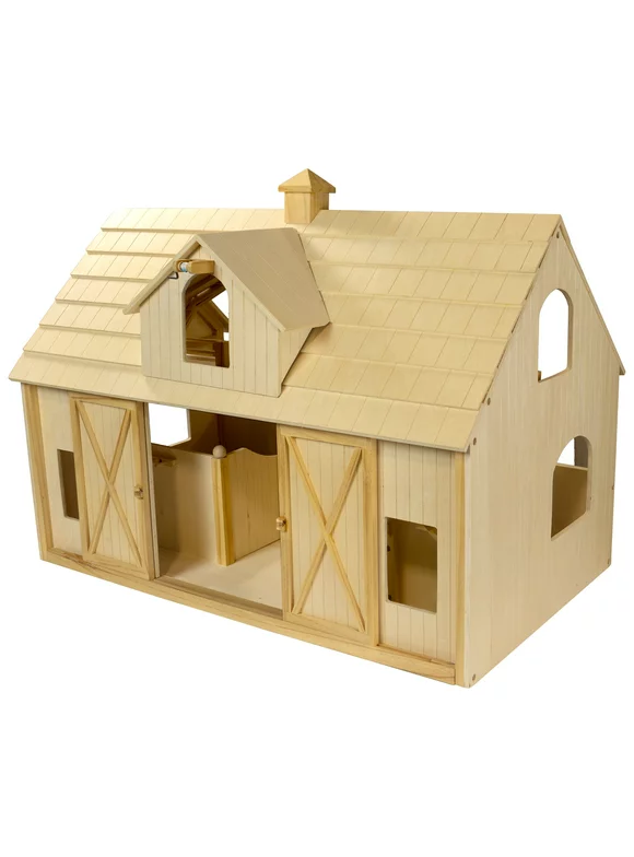 Breyer Traditional Deluxe Wood Horse Barn w/ Cupola Toy Model