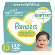 Pampers Swaddlers Diapers, Soft and Absorbent (Choose Your Size & Count)