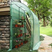3-Tier Portable Outdoor Mini Garden Walk-In Greenhouse 78" L x 39" W x 84" H