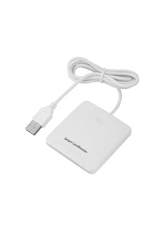 zhongxinda Portable USB Smart Chip Card IC Credit Card Reader Encoder Writer with SIM Slot for Windows for 2000 XP or Mac OS X Linux