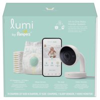 Lumi by Pampers Smart Baby Monitor Plus Sleep System Complete Bundle
