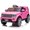 Pink Land Rover
