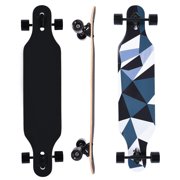 Toonshare 42Inch Canada Maple Drop Through Freestyle Longboard Skateboard Cruiser Suitable For Every Skill Level From Beginner To Professional
